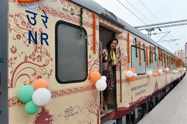2nd Bharat Gaurav Tourism train for "Guru Kirpa Yatra" pilgrims 2023 1