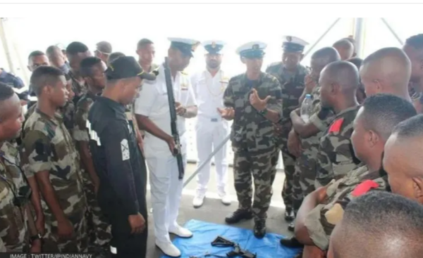 Indian Navy's 1st Training Squadron made a port visit in Madagascar, know what is special 2023 1