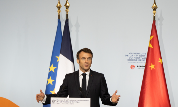 On a visit, French president seeks cultural exchanges 2023 1