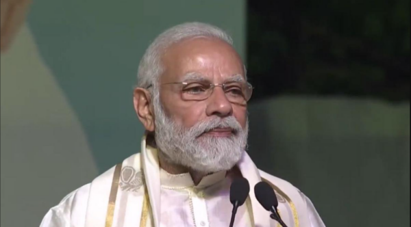 PM Modi cites ancient Tamil inscription on democracy, saying disqualification laws existed then too 2023 1