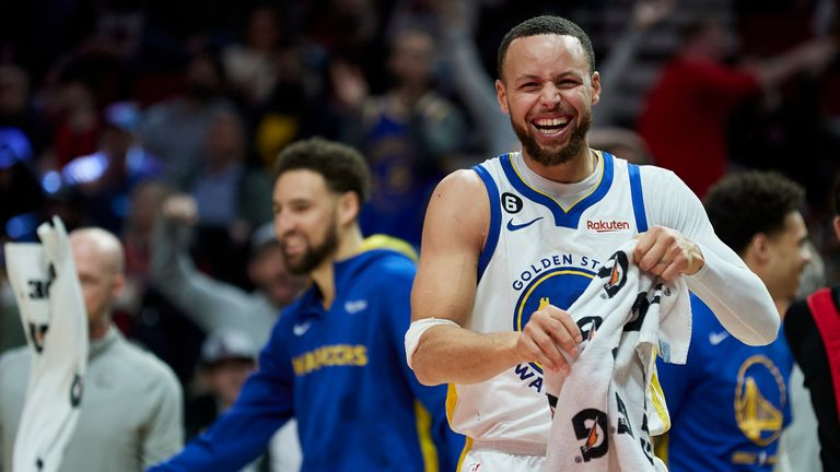 Warriors Secure Playoffs With Blazers Victory 2023 2