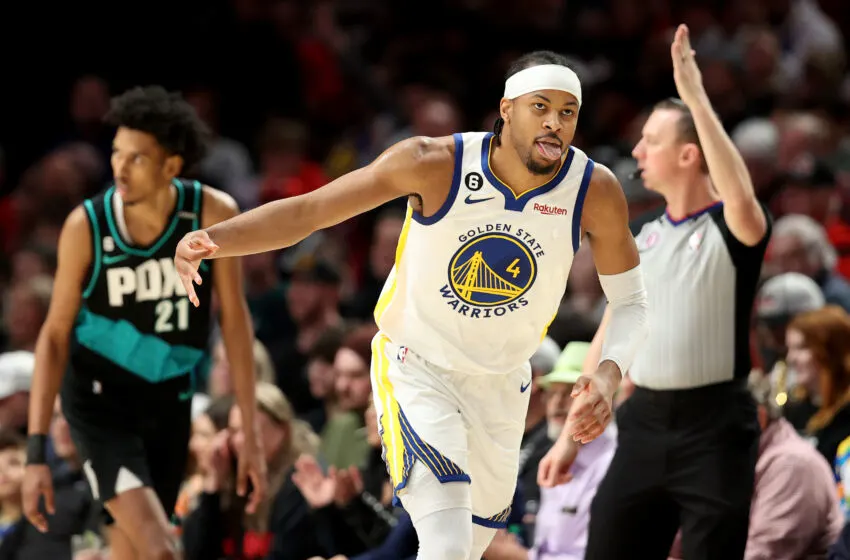 Warriors Secure Playoffs With Blazers Victory 2023 3