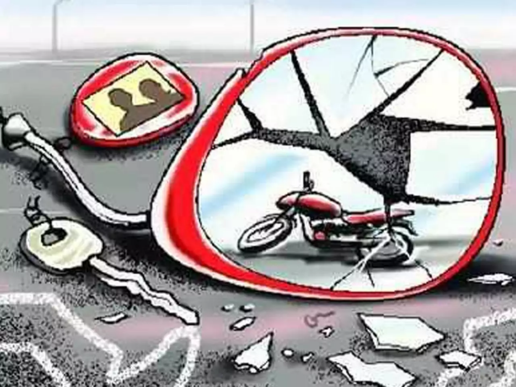 In Mumbai, a scooterist was killed when an excavator accidentally drove into him 2023 3