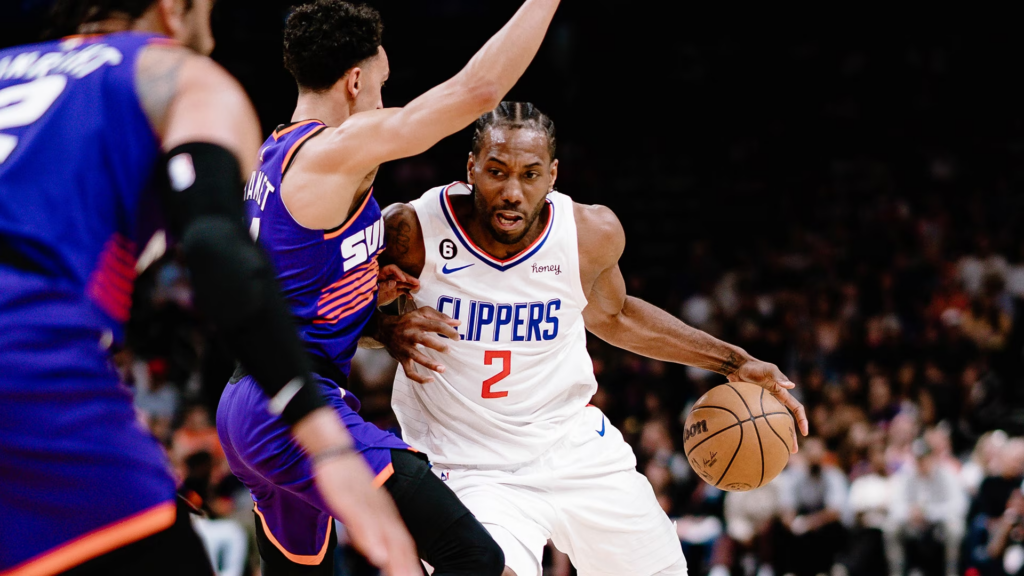 38 KAWHI ERUPTS TO CARRY CLIPPERS PAST SUNS 2023 2