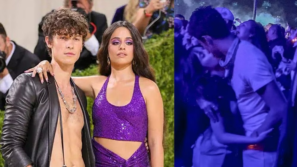 Shawn Mendes and Camila Cabello kiss at Coachella a year after splitting in 2023 2