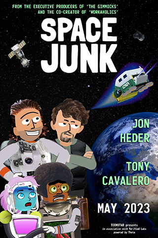Web3 Entertainment Studio Toonstar Launches NFT-Backed TV Series "Space Junk" 2023 2