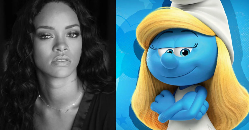 Rihanna's role in Smurfs? Release date, cast, etc 2023 4