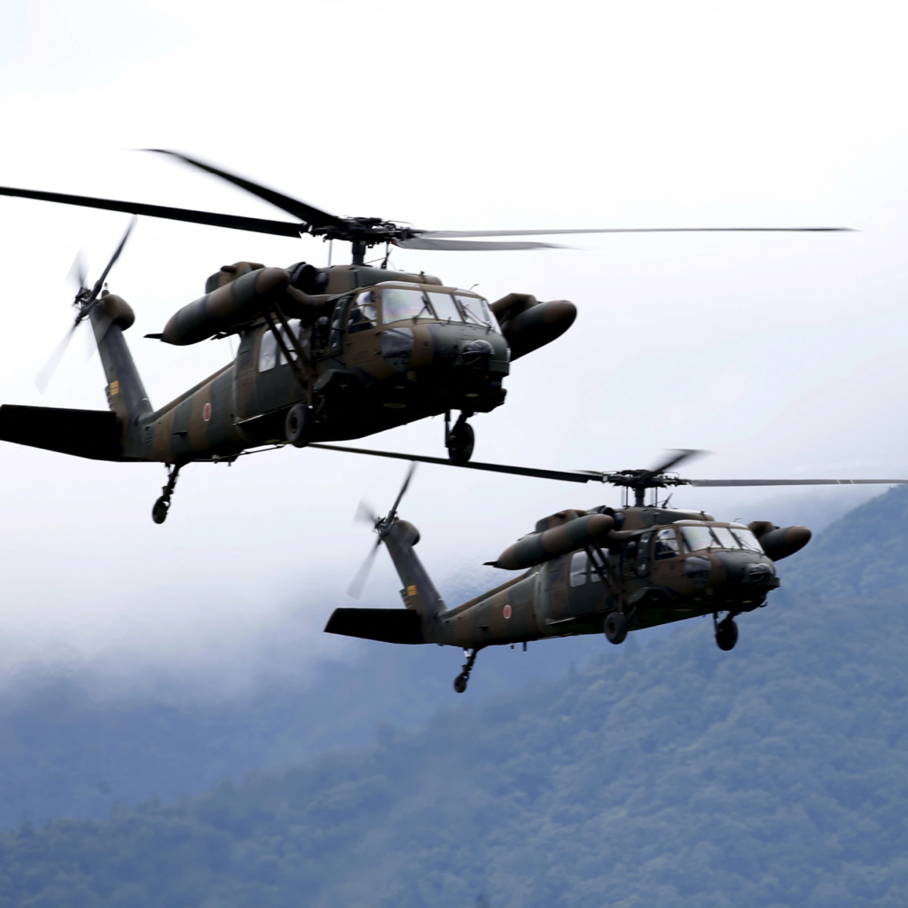 Japanese army Black Hawk chopper with 10 crew members vanished 2023 2