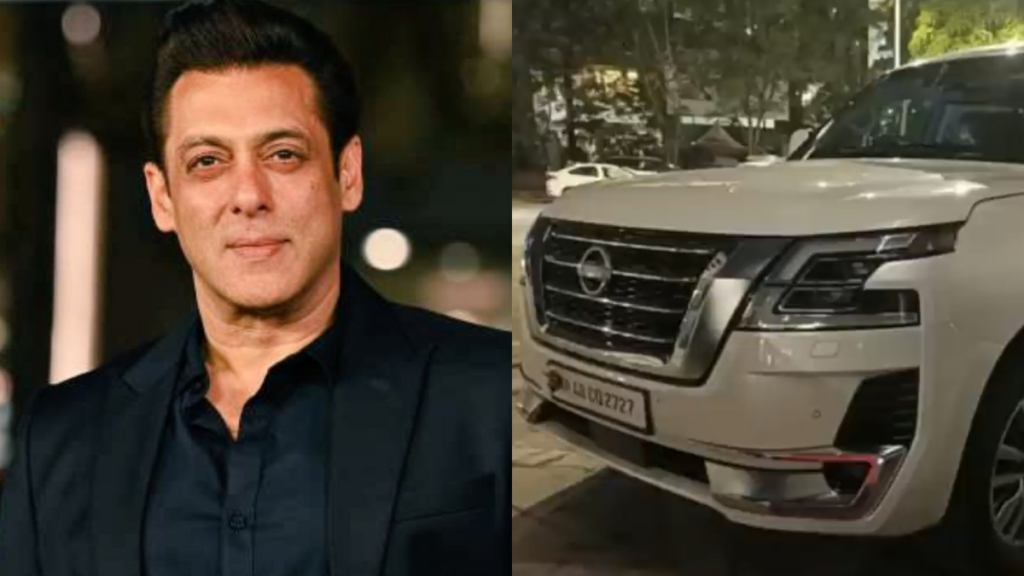 Salman Khan has purchased a bulletproof Nissan Patrol Vehicle 2023 2