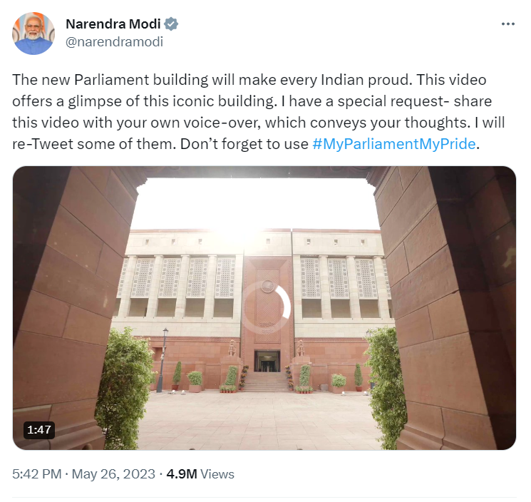 Amitabh Bachchan wants to know the "theological, mythical, astrological" purpose behind the new Parliament building's design 2023 3