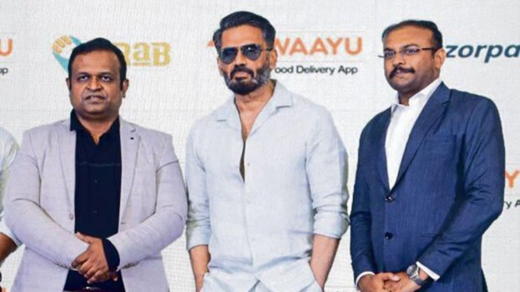 Sunil Shetty Launches "Waayu" Food Delivery App 2023 2