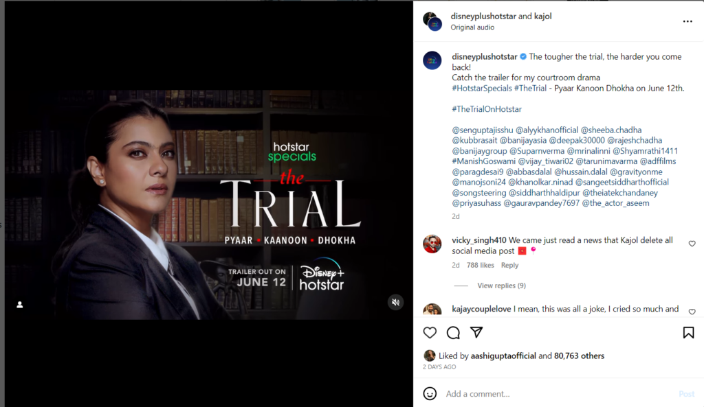 The Trial trailer: In her first web series, Kajol struggles between personal and professional 2023 3