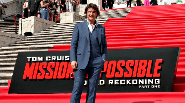 Mission Impossible premiere: Tom Cruise discusses "fight for big theatres." 2023 2